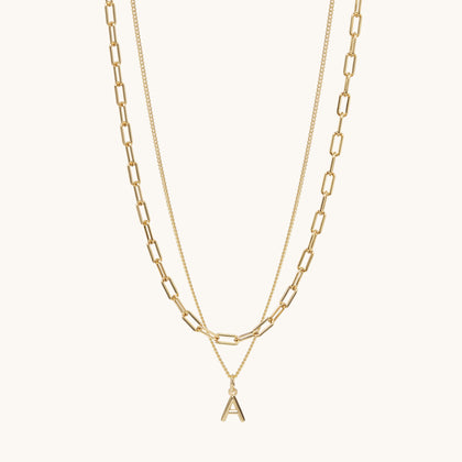 Little Letter Layering Set Gold